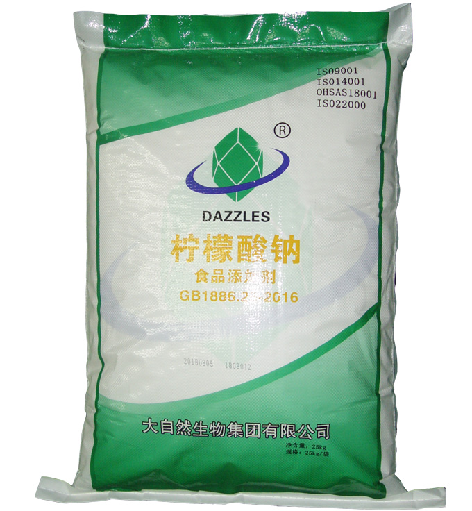 大自然生物集團檸檬酸鈉包裝袋